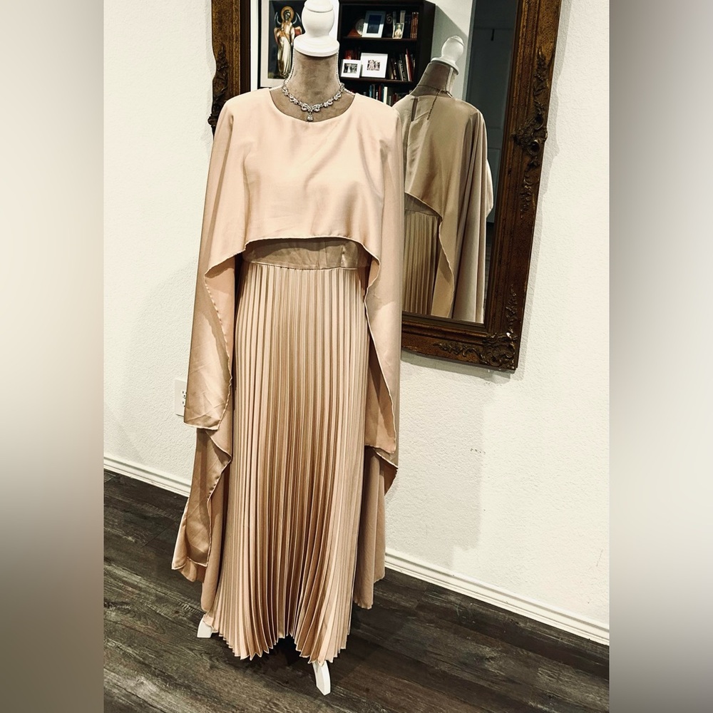 Mother of the Bride/Groom, Cocktail Party Dress Formal Floor Length Skirt size L